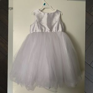 David’s Bridal Flower Girl Dress with Tulle